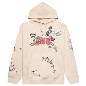 IceCream Ice Cream Apricot Hoodie Sweatshirt Embroidered Men’s XL